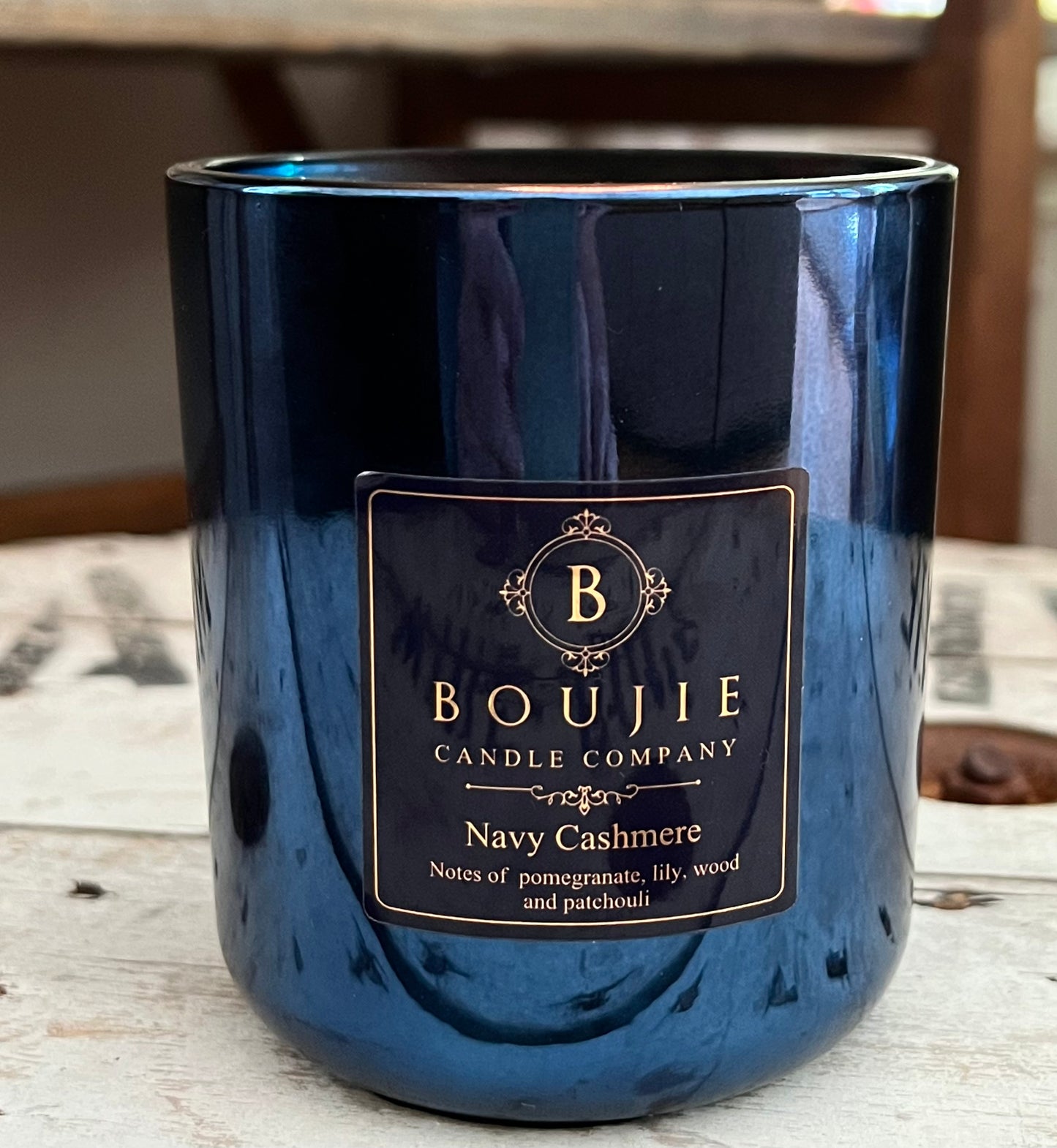 Boujie Navy Cashmere